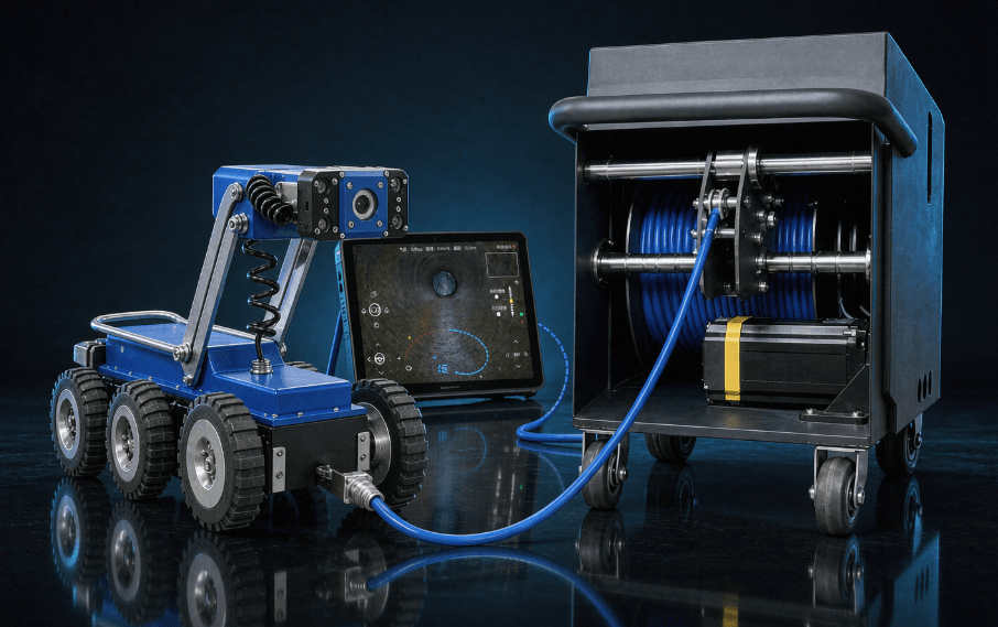What is Pipeline CCTV Inspection? MUAN K18 Robot Delivers Cost-Effective Solution